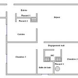 Appartement 3 pièces / 63 m² / 201 000 € / EMBRUN